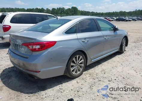 2017 Hyundai Sonata Sport из США, поврежденный, VIN 5NPE34AF6HH510942